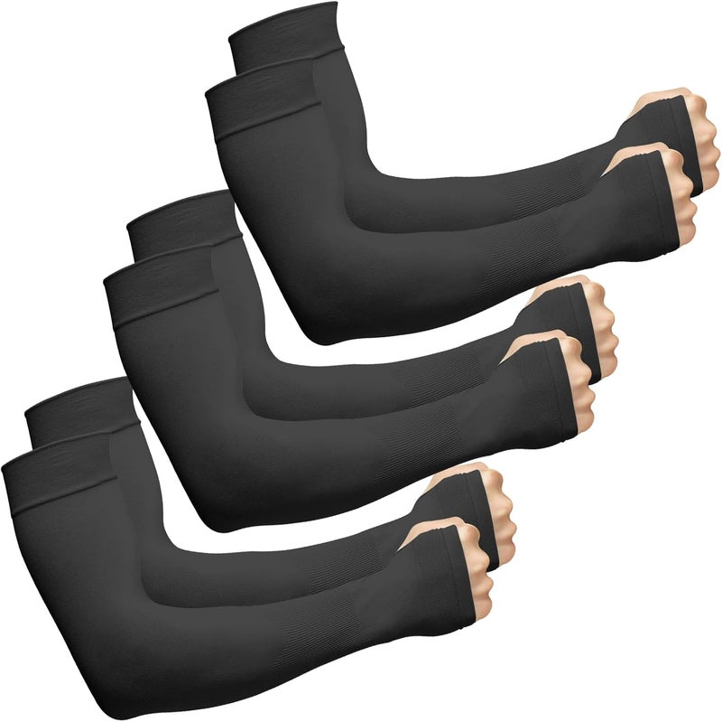 Outivity Arm Sleeves for Men Women Upf 50 Compression Arm Sleeve for UV Blocking Protection - Image 1